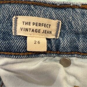 Madewell The Perfect Vintage Straight Leg Jean